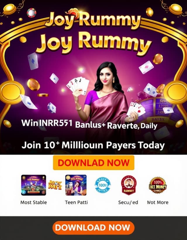 Joy Rummy Banner